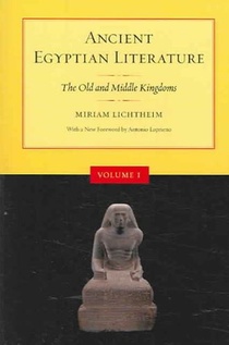 Ancient Egyptian Literature, Volume I