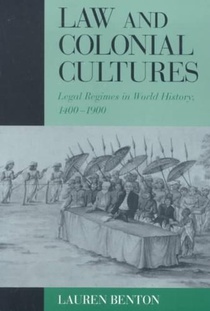 Law and Colonial Cultures