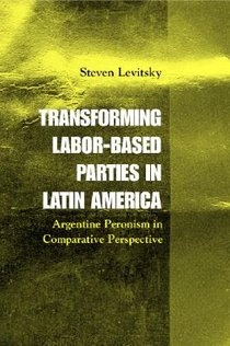 Transforming Labor-Based Parties in Latin America voorzijde