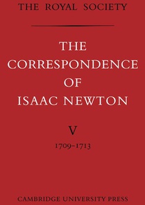 The Correspondence of Isaac Newton voorzijde