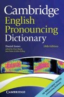 Cambridge English Pronouncing Dictionary voorzijde