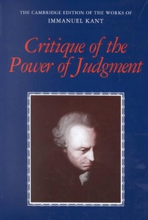 Critique of the Power of Judgment voorzijde