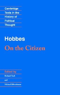 Hobbes: On the Citizen voorzijde