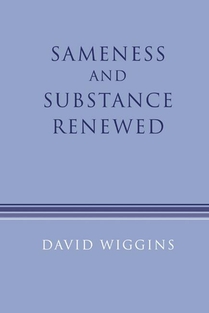 Sameness and Substance Renewed