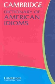 Cambridge Dictionary of American Idioms voorzijde