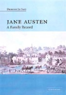Jane Austen: A Family Record voorzijde
