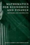 Mathematics for Economics and Finance