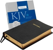 KJV Concord Reference Bible, Black Edge-lined Goatskin Leather, KJ566:XE