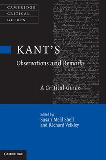 Kant's Observations and Remarks voorzijde