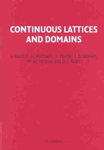 Continuous Lattices and Domains