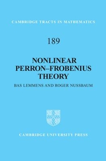Nonlinear Perron–Frobenius Theory voorzijde