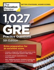 1,027 GRE Practice Questions