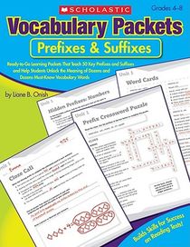 Vocabulary Packets: Prefixes & Suffixes: Ready-To-Go Learning Packets That Teach 50 Key Prefixes and Suffixes and Help Students Unlock the Meaning of voorzijde