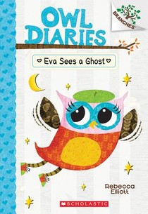 Eva Sees a Ghost: A Branches Book (Owl Diaries #2) voorzijde