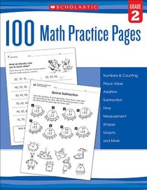 100 Math Practice Pages: Grade 2 voorzijde