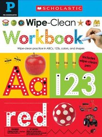 Pre-K Wipe-Clean Workbook: Scholastic Early Learners (Wipe-Clean) voorzijde