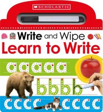 Learn to Write: Scholastic Early Learners (Write and Wipe) voorzijde