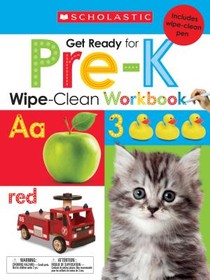 Get Ready for Pre-K Wipe-Clean Workbook: Scholastic Early Learners (Wipe-Clean) voorzijde