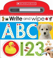 Write and Wipe ABC 123: Scholastic Early Learners (Write and Wipe)