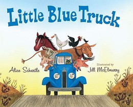 Little Blue Truck Big Book voorzijde