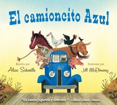 El camioncito Azul (Little Blue Truck, Spanish Edition) voorzijde