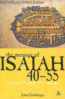 The Message of Isaiah 40-55 voorzijde
