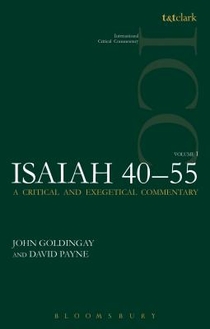 Isaiah 40-55 Vol 1 (ICC) voorzijde