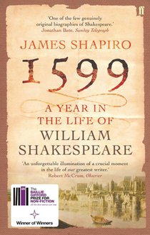 1599: A Year in the Life of William Shakespeare voorzijde