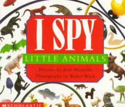 I Spy Little Animals: A Book of Picture Riddles voorzijde