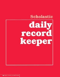 Scholastic Daily Record Keeper voorzijde