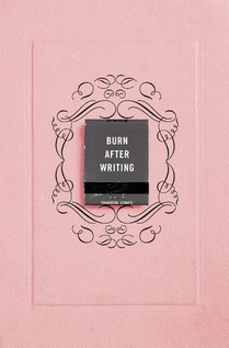 Burn After Writing (Pink) voorzijde