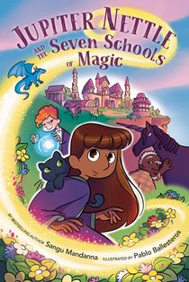 Jupiter Nettle and the Seven Schools of Magic: A Graphic Novel voorzijde