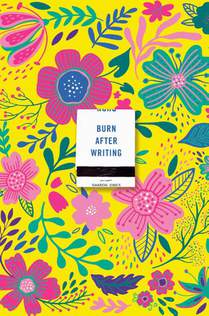 Burn After Writing (Floral 2.0) voorzijde