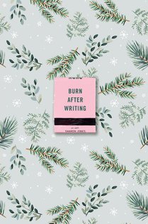 Jones, S: Burn After Writing (Winter Leaves) voorzijde