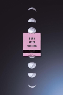 Jones, S: Burn After Writing (Moon Phases) voorzijde