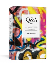 Q&A a Day Graffiti: 5-Year Journal voorzijde