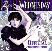 Wednesday Official Coloring Book voorzijde