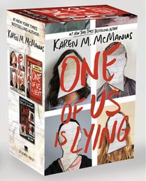 One of Us Is Lying Series Paperback Boxed Set: One of Us Is Lying; One of Us Is Next; One of Us Is Back voorzijde