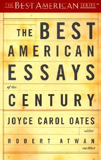 The Best American Essays Of The Century voorzijde