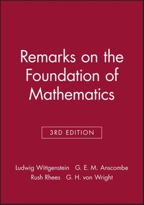 Remarks on the Foundation of Mathematics voorzijde