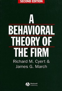 Behavioral Theory of the Firm voorzijde