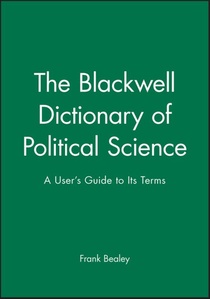 The Blackwell Dictionary of Political Science voorzijde