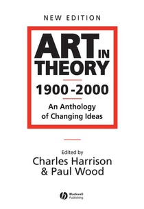 Art in Theory 1900 - 2000 voorzijde