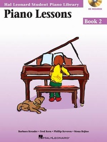 Piano Lessons Book 2 - Hal Leonard Student Piano Library Book/Online Audio