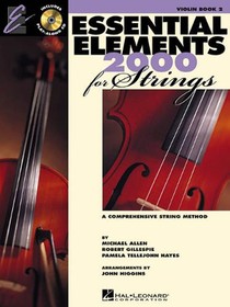 Essential Elements for Strings Book 2 with Eei Violin Sheet Music and Online Audio Hal Leonard