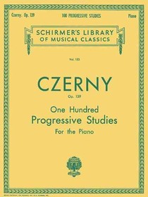 Carl Czerny 100 Progressive Studies Without Octaves Op. 139 Schirmer Classics Vol. 153 Piano Technique Songbook Late Intermediate Method and Sheet Mus