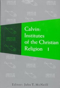 Calvin: Institutes of the Christian Religion voorzijde