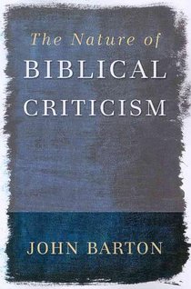 The Nature of Biblical Criticism