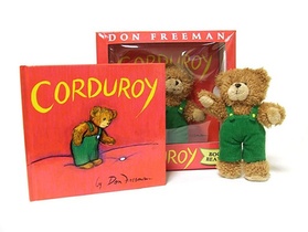 Corduroy Book and Bear