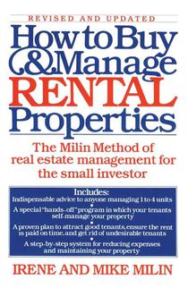 How to Buy and Manage Rental Properties
